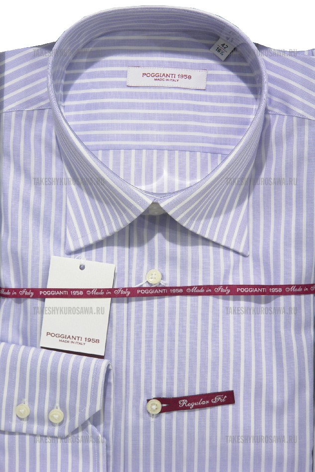 Рубашка прямого кроя Poggianti 1958