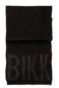 Чёрный шарф Bikkembergs