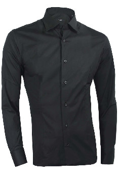 Классическая чёрная рубашка Takeshy Kurosawa