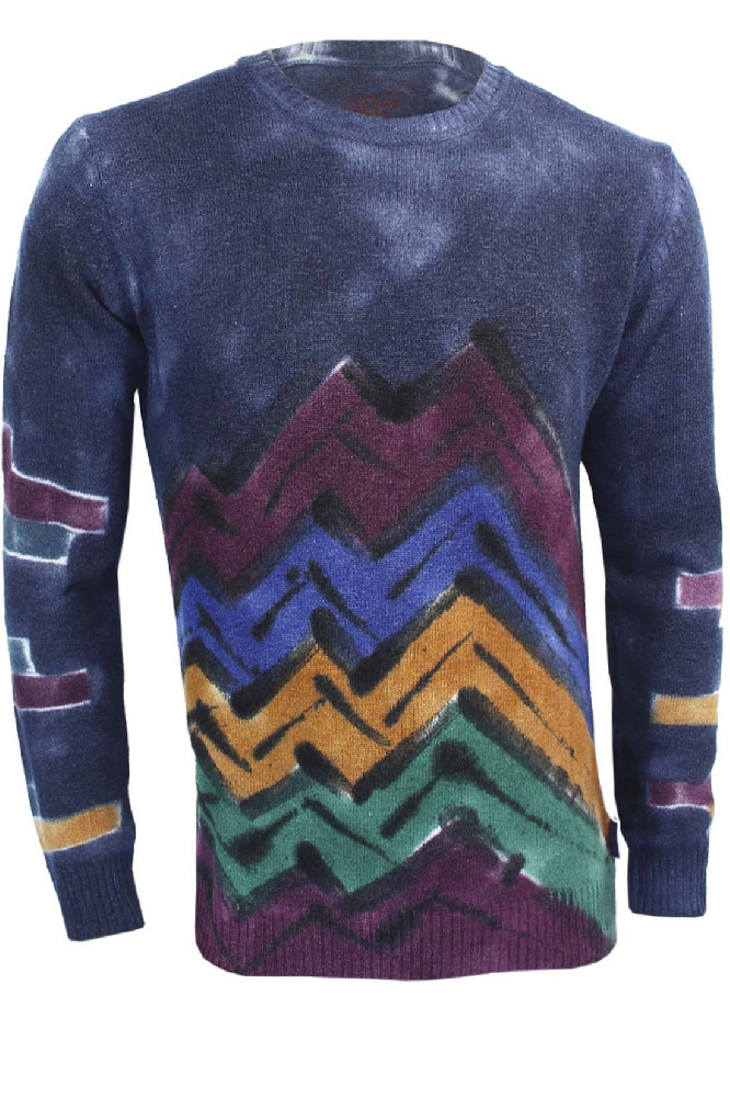 Разноцветный свитер BoB