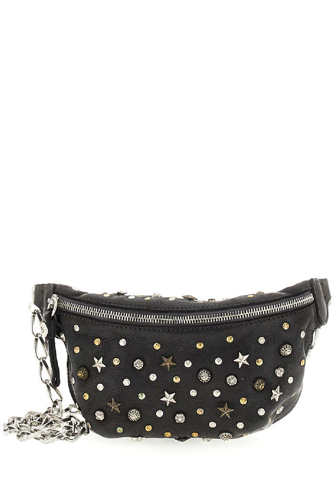 Сумка с заклёпками Campomaggi