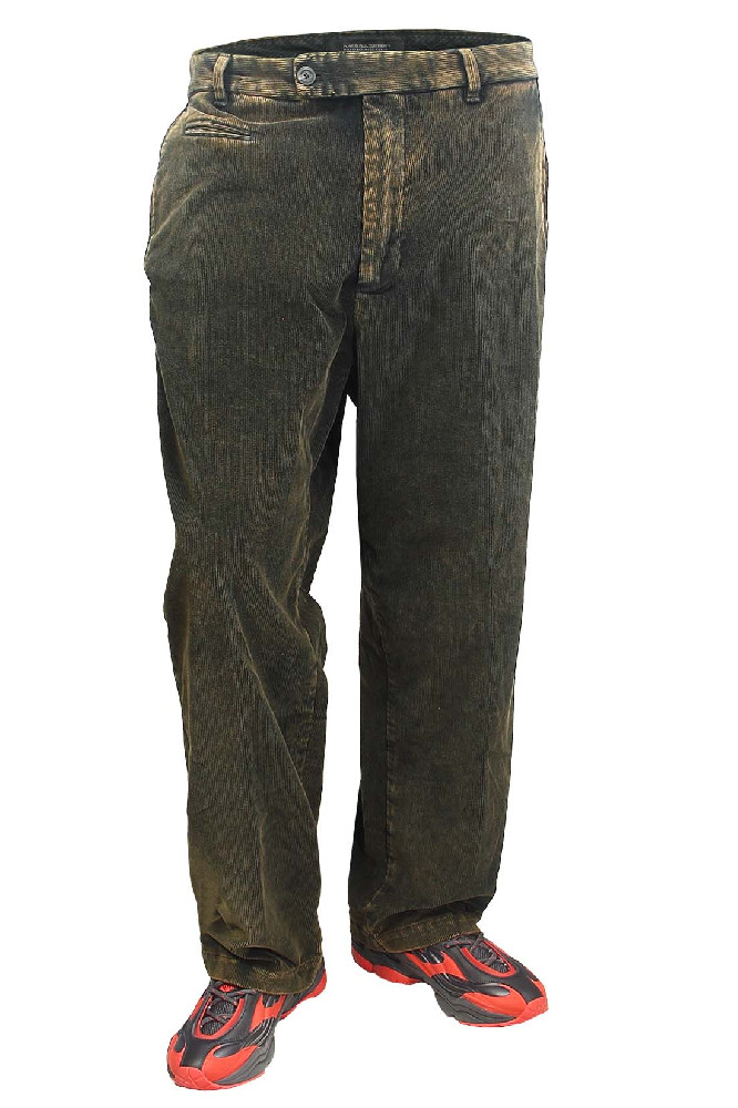 Широкие вельветовые брюки Messagerie