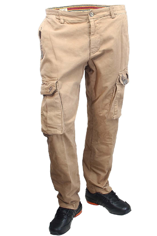 Брюки-карго песочного цвета Bob