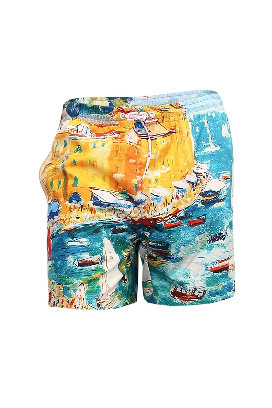 Цветные плавательные шорты BoB - купить за 10400 руб. в интернет магазинеTAKESHY KUROSAWA, арт. Scape Print32