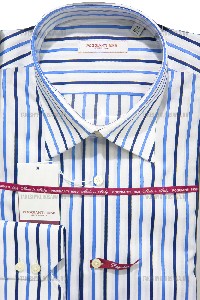 Классическая рубашка в полоску Poggianti 1958