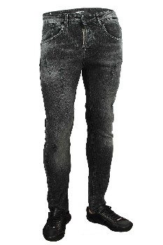 Мужские чёрные джинсы Takeshy Kurosawa