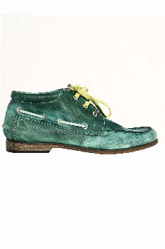 Зелёные высокие ботинки Takeshy Kurosawa