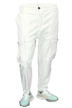 Белые брюки-карго Takeshy Kurosawa