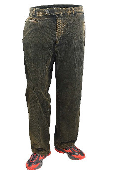 Широкие вельветовые брюки Messagerie