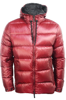 Мужской красный пуховик After Label