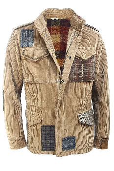 Вельветовая утеплённая куртка Bob