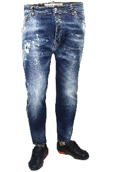 Джинсы с потёртостями Takeshy Kurosawa
