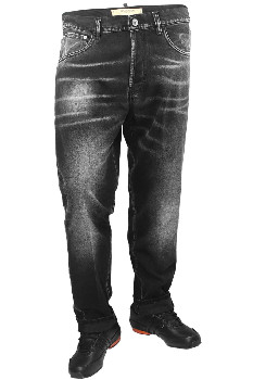 Чёрные потёртые джинсы Yes London 