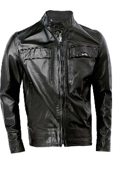 Кожаная куртка Bikkembergs