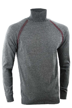 Серая водолазка из шерсти Dirk Bikkembergs
